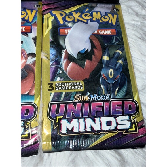 Pokemon TCG: Sun and Moon Unified Minds Booster Pack Factory Sealed